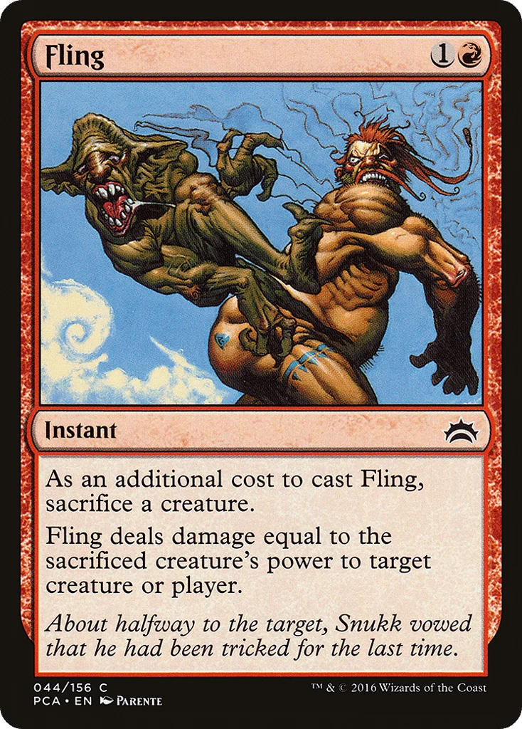Fling · Planechase Anthology