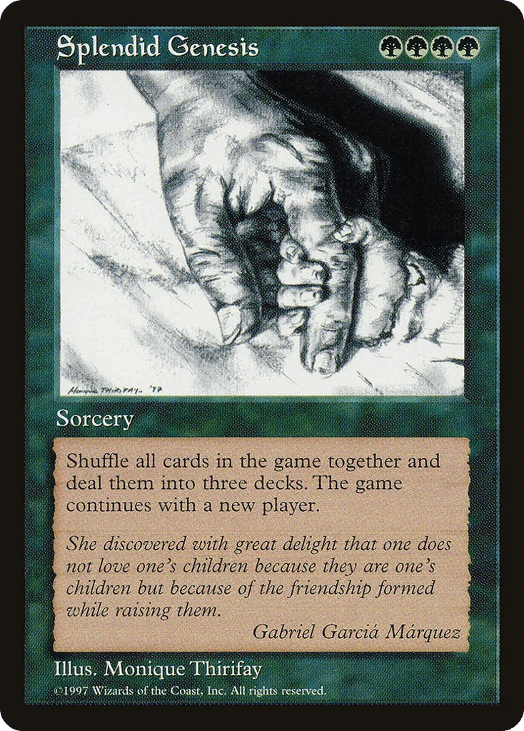 Splendid Genesis · Celebration Cards
