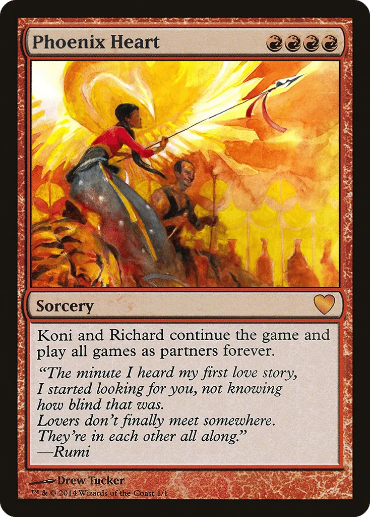 Phoenix Heart · Celebration Cards