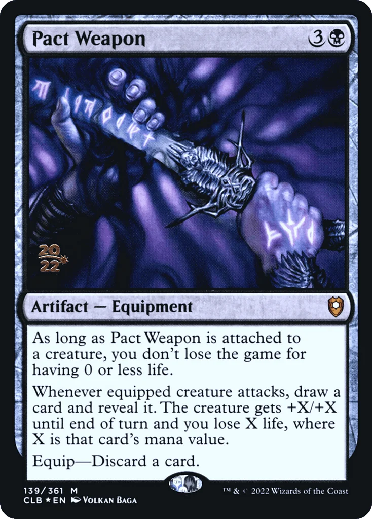 Pact Weapon · Battle for Baldur's Gate Promos