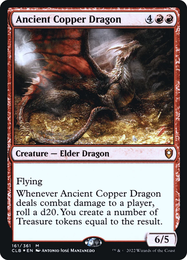 Ancient Copper Dragon · Battle for Baldur's Gate Promos