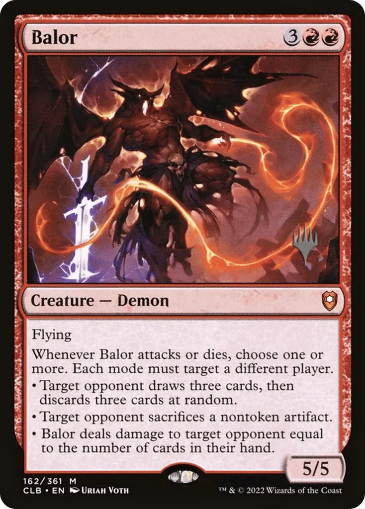 Balor · Battle for Baldur's Gate Promos