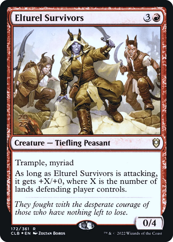 Elturel Survivors · Battle for Baldur's Gate Promos