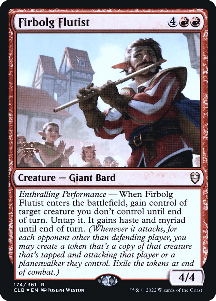 Firbolg Flutist · Battle for Baldur's Gate Promos