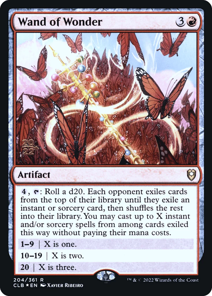 Wand of Wonder · Battle for Baldur's Gate Promos