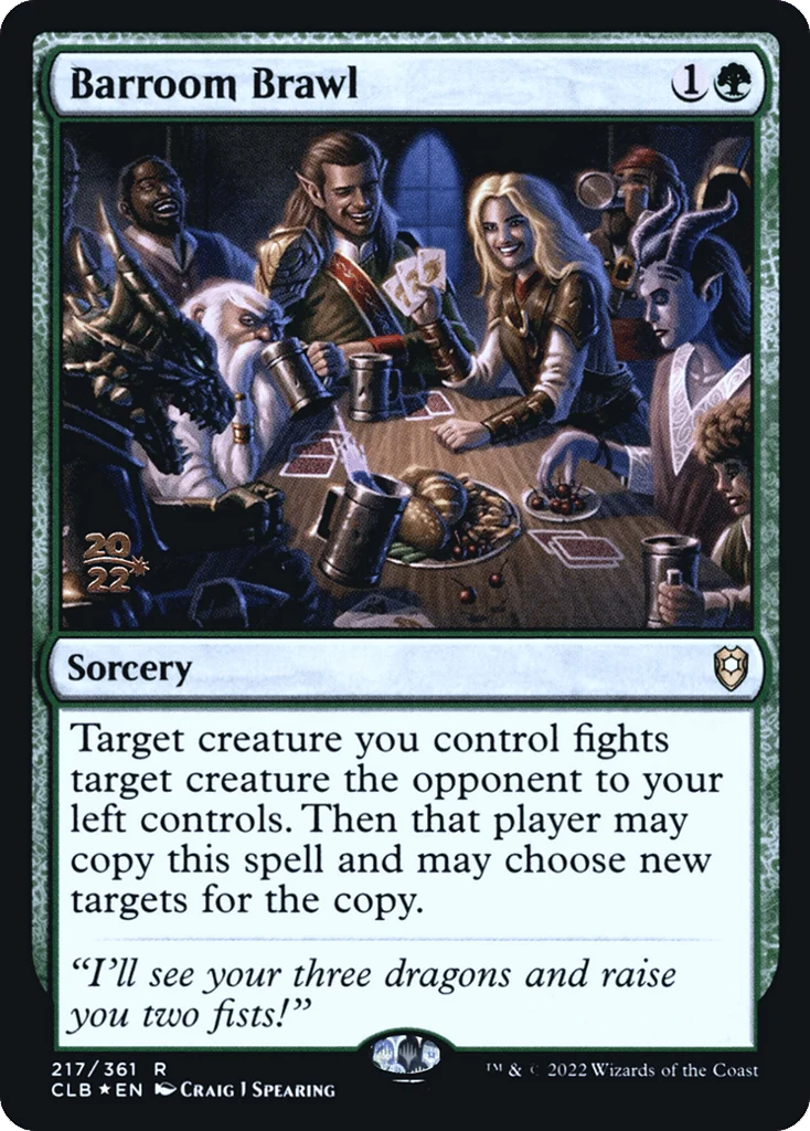 Barroom Brawl · Battle for Baldur's Gate Promos
