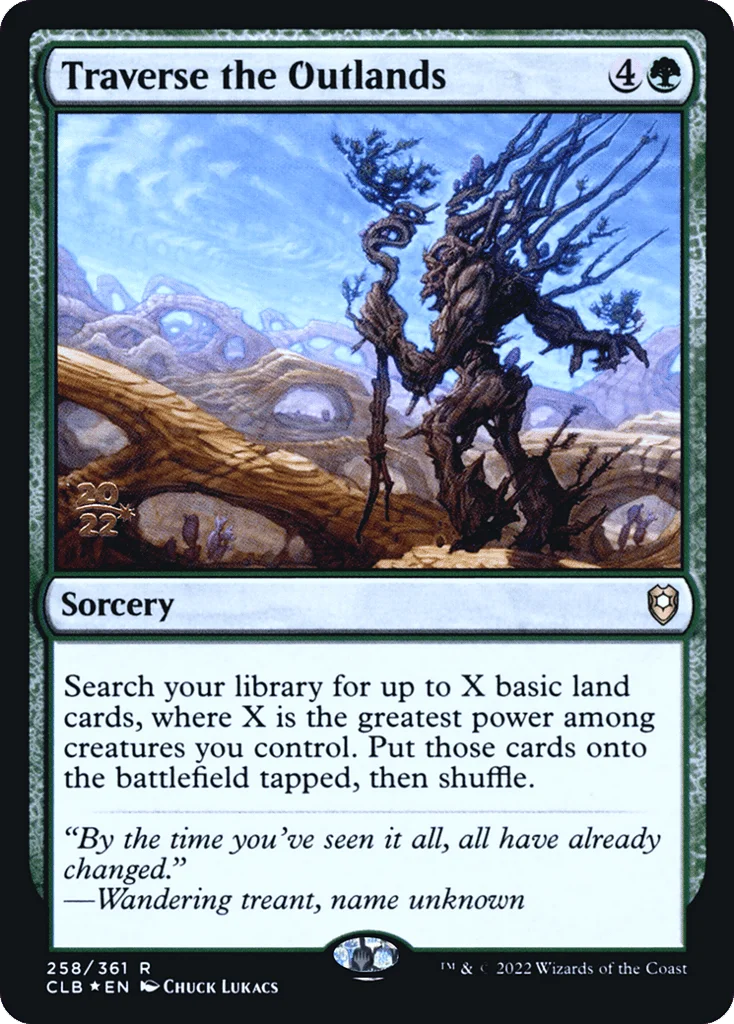 Traverse the Outlands · Battle for Baldur's Gate Promos