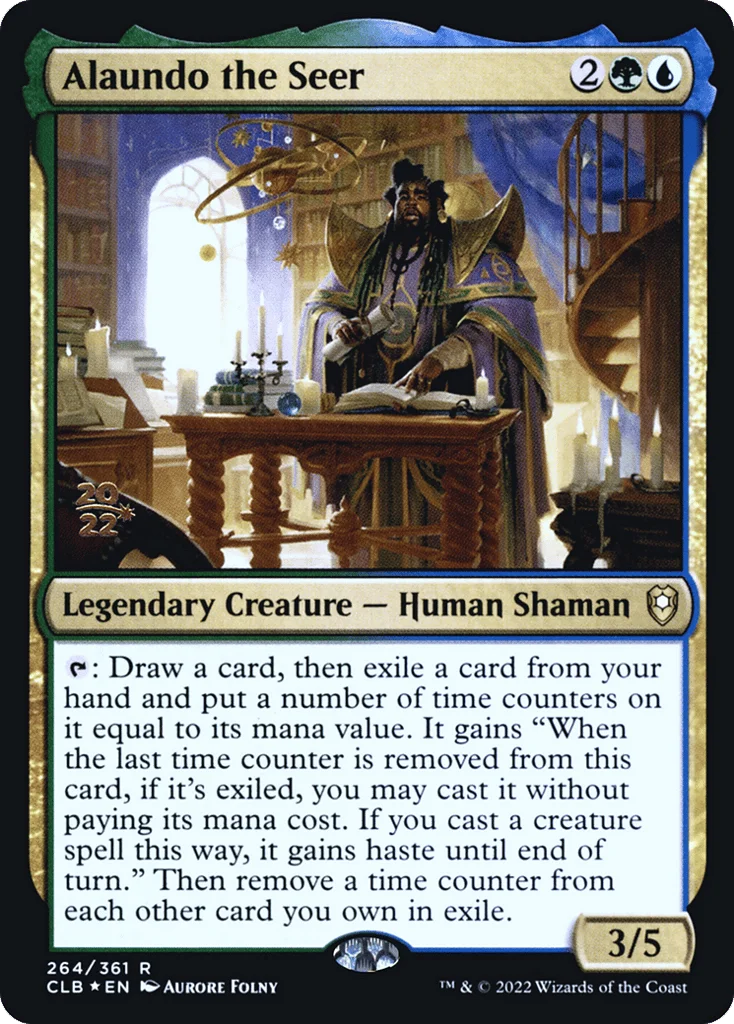 Alaundo the Seer · Battle for Baldur's Gate Promos
