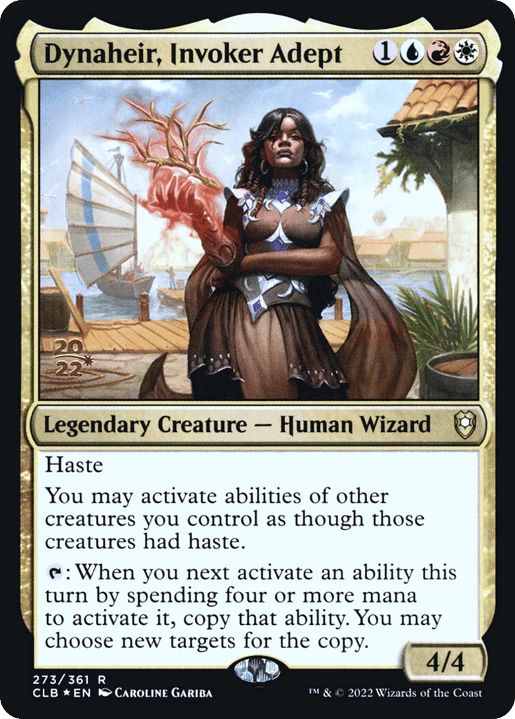 Dynaheir, Invoker Adept · Battle for Baldur's Gate Promos