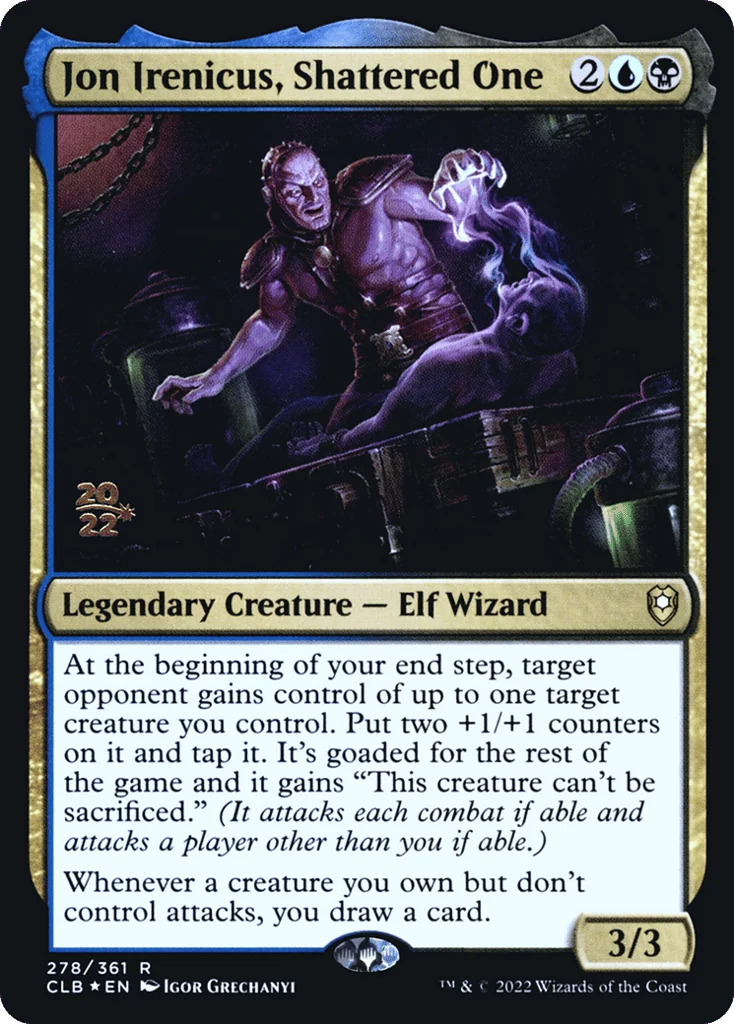 Jon Irenicus, Shattered One · Battle for Baldur's Gate Promos