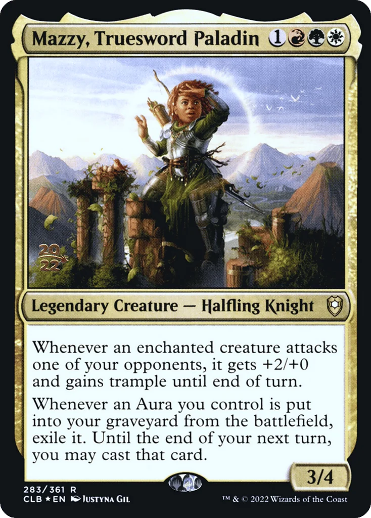 Mazzy, Truesword Paladin · Battle for Baldur's Gate Promos