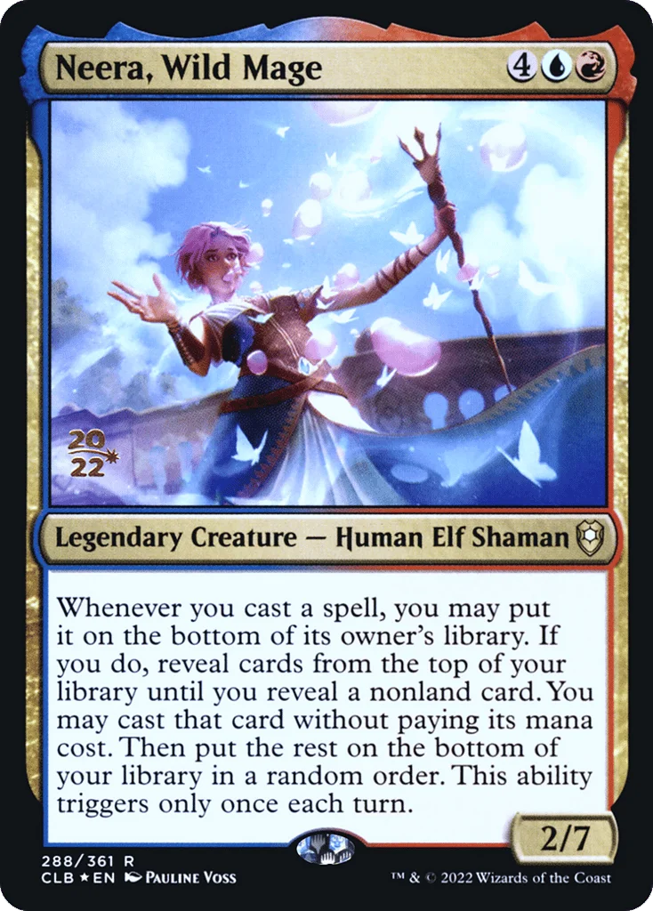 Neera, Wild Mage · Battle for Baldur's Gate Promos