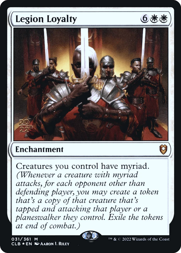 Legion Loyalty · Battle for Baldur's Gate Promos