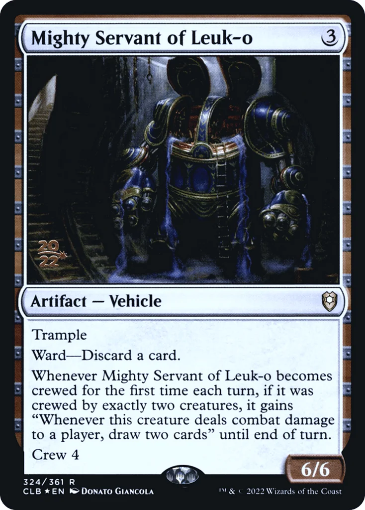 Mighty Servant of Leuk-o · Battle for Baldur's Gate Promos