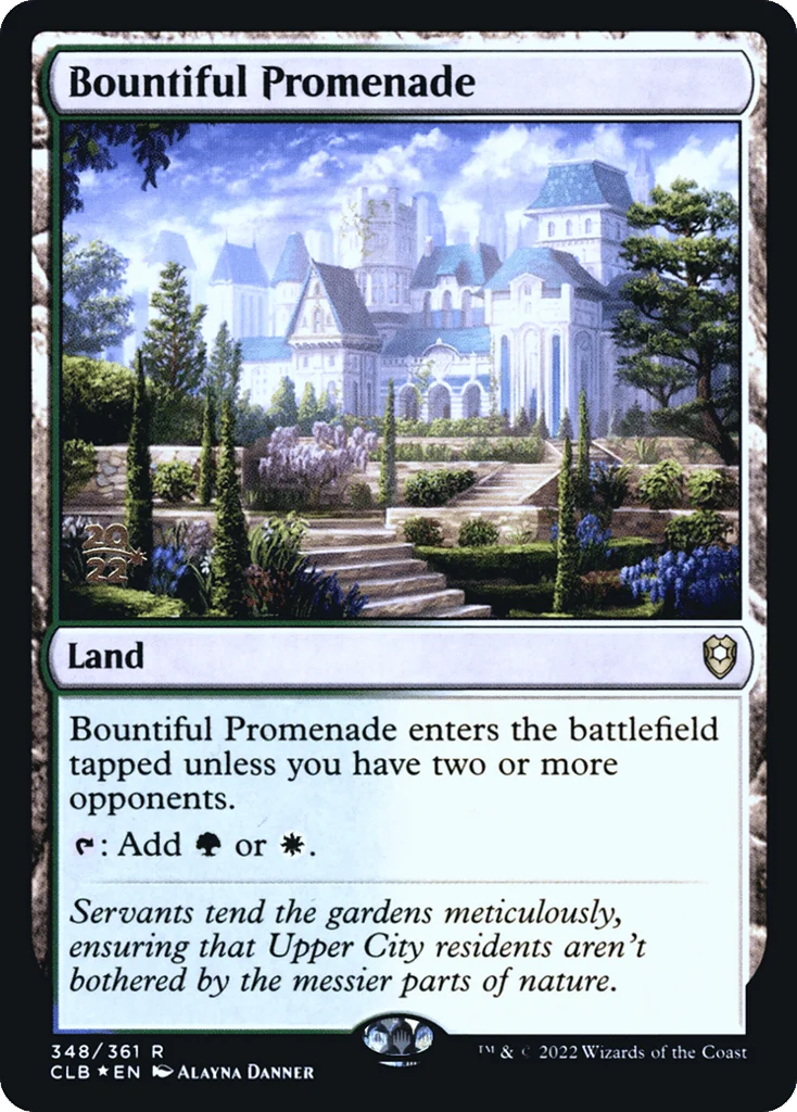 Bountiful Promenade · Battle for Baldur's Gate Promos