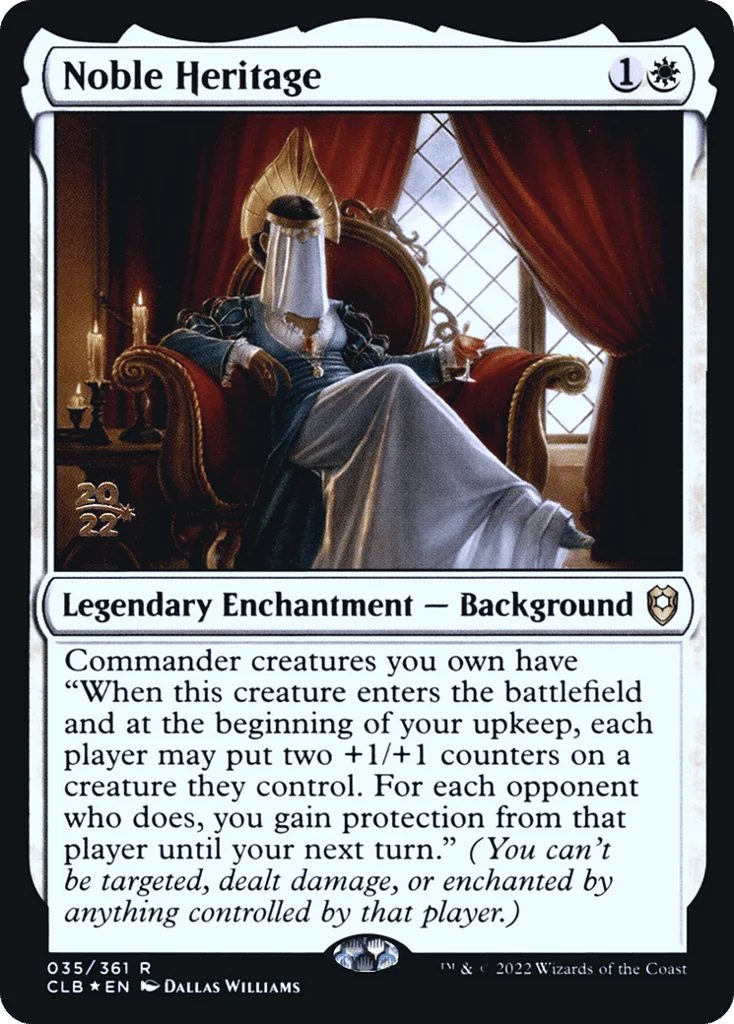 Noble Heritage · Battle for Baldur's Gate Promos