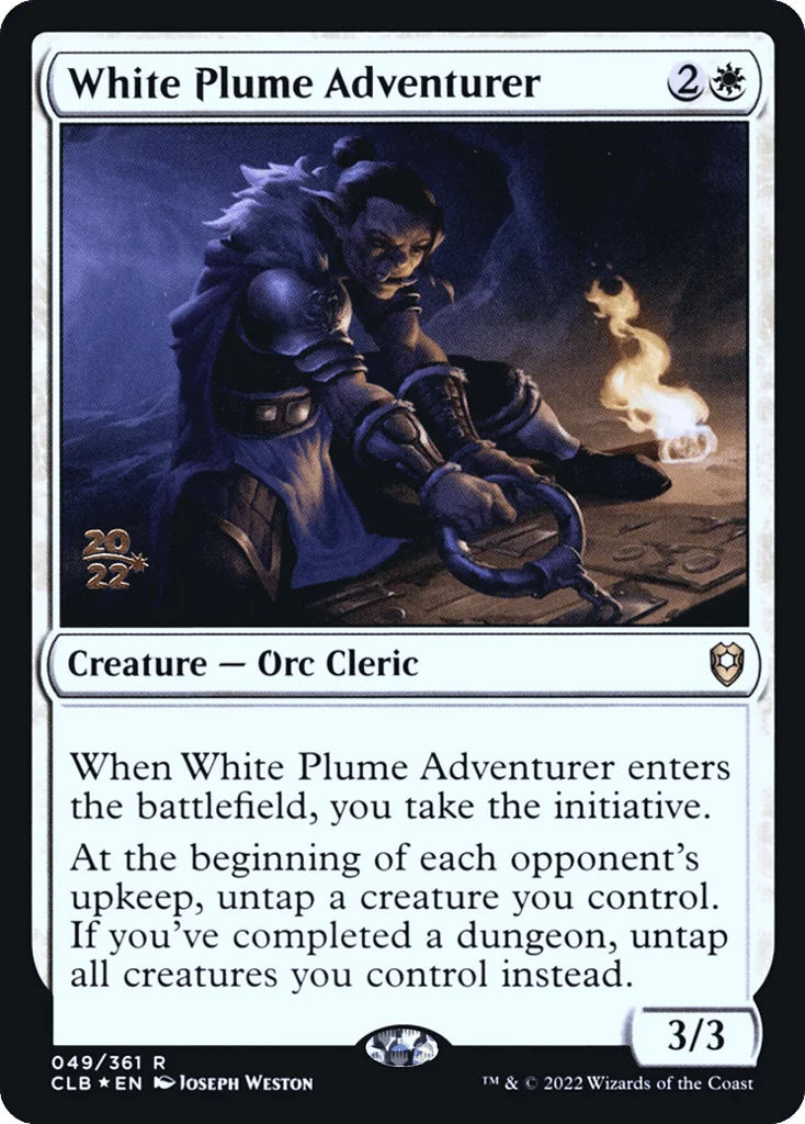 White Plume Adventurer · Battle for Baldur's Gate Promos