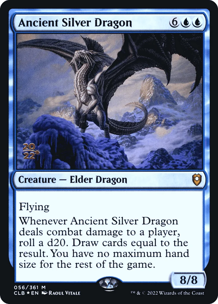 Ancient Silver Dragon · Battle for Baldur's Gate Promos