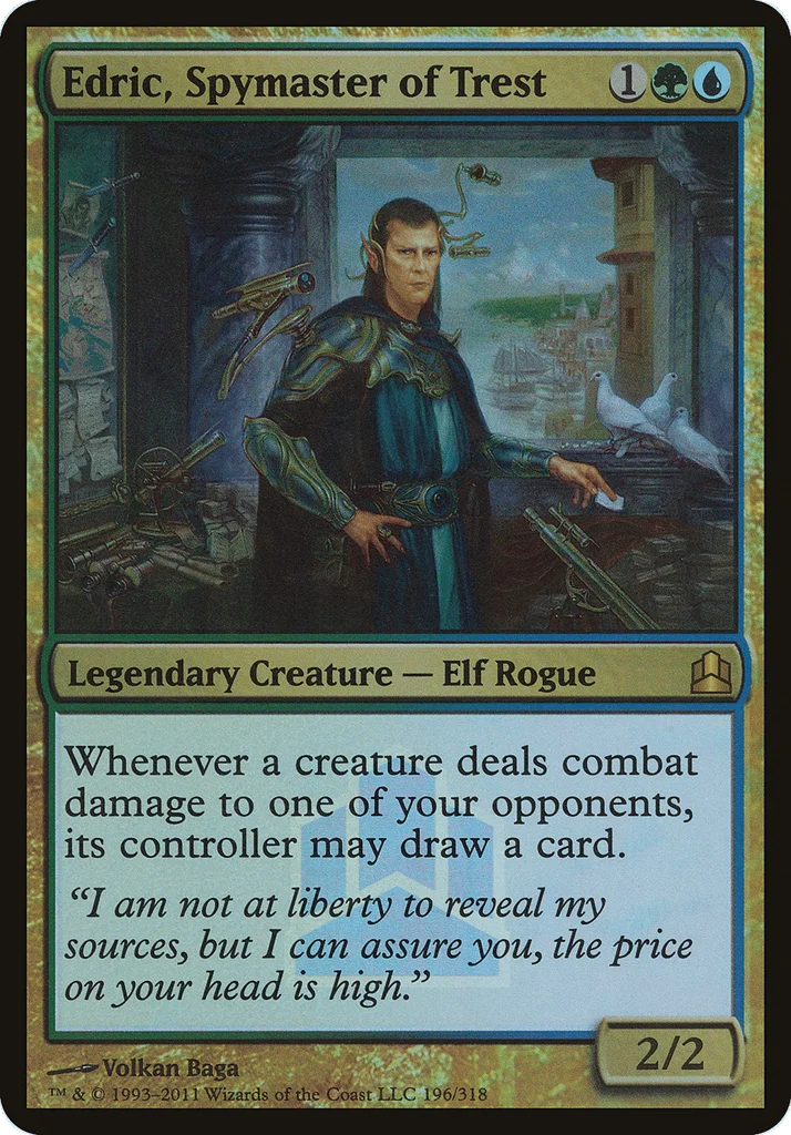 Edric, Spymaster of Trest · Commander 2011 Launch Party