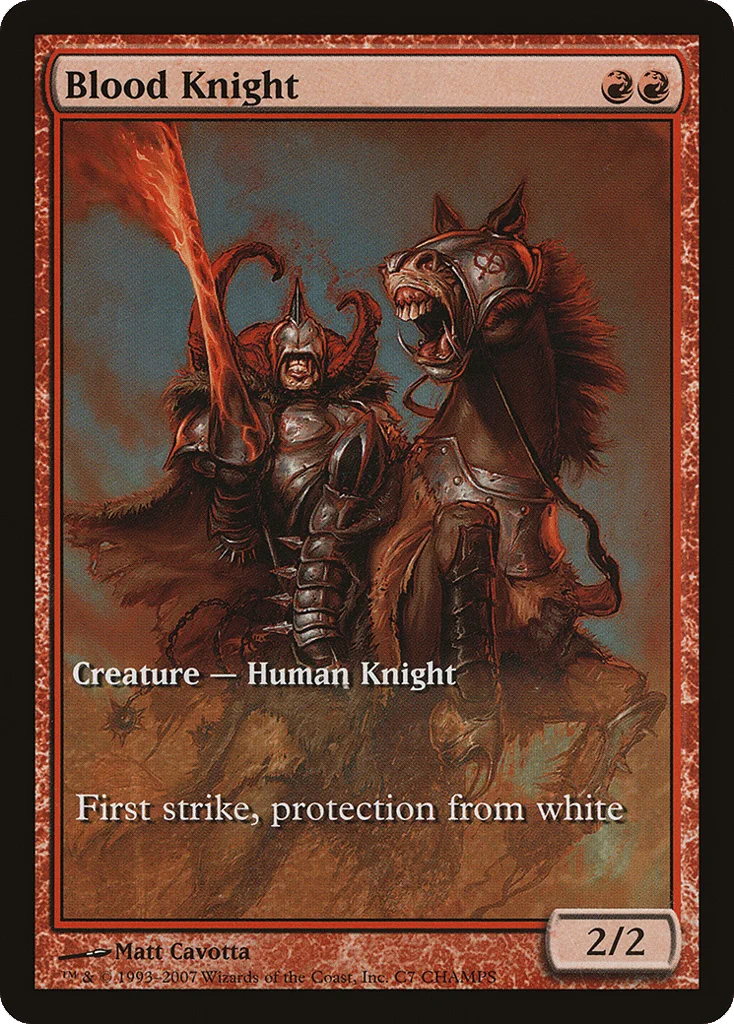 Blood Knight · Champs and States