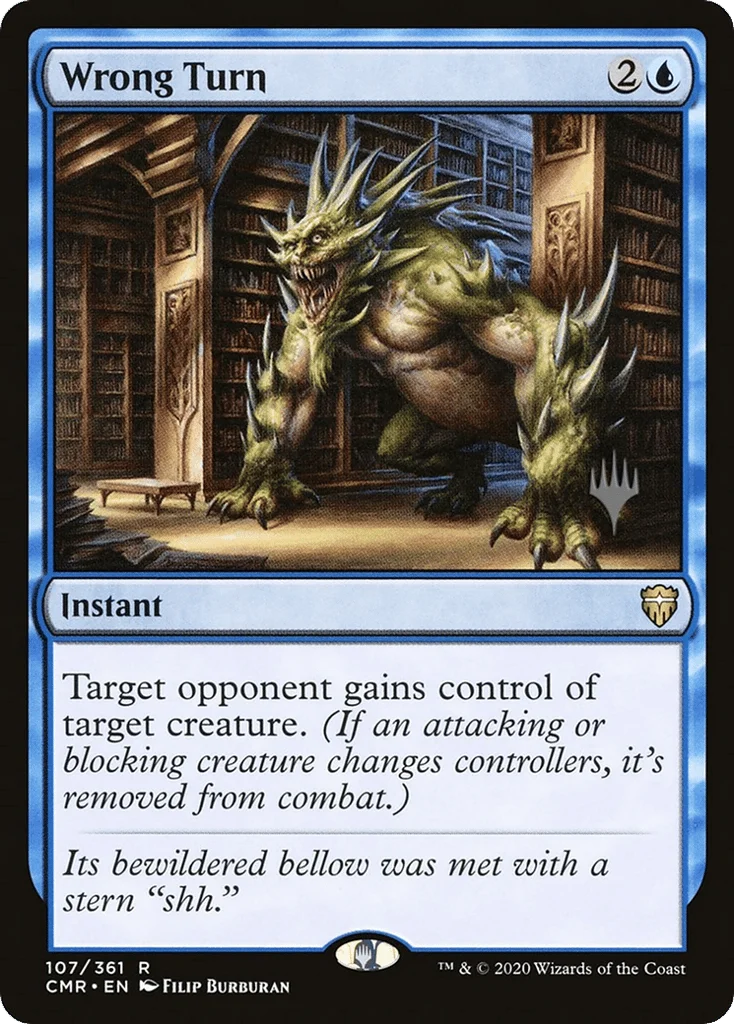 Wrong Turn · Commander Legends Promos