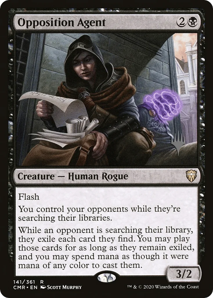 Opposition Agent · Commander Legends Promos