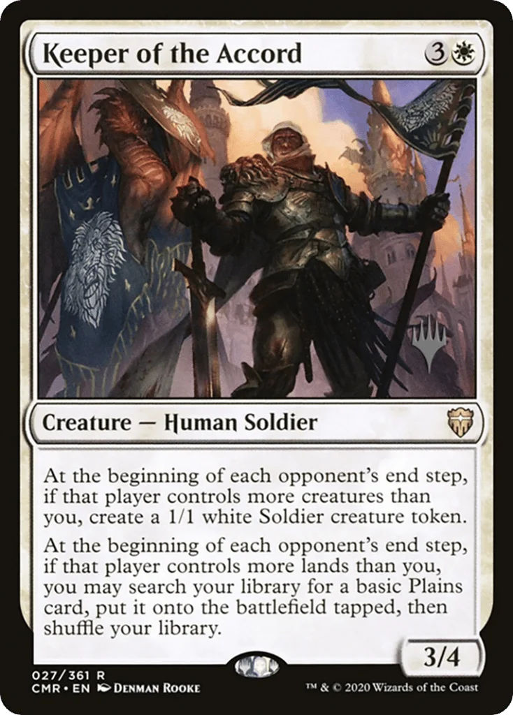 Keeper of the Accord · Commander Legends Promos