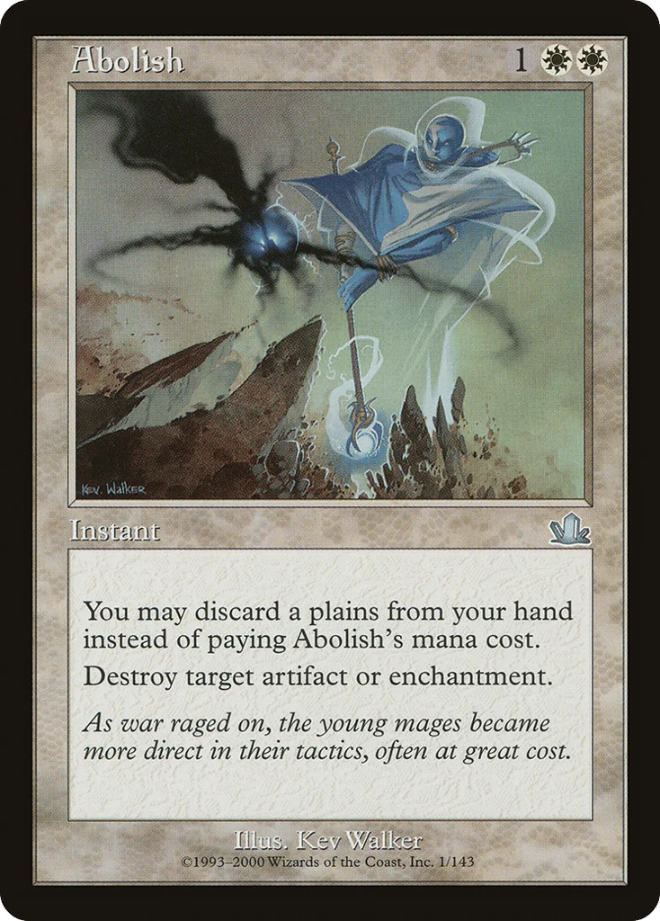 Abolish · Prophecy