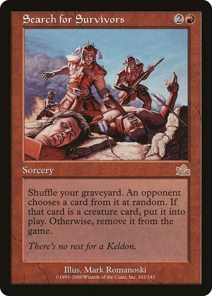 Search for Survivors · Prophecy
