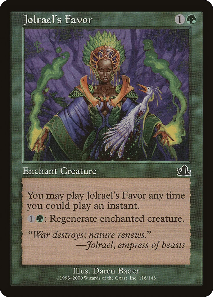 Jolrael's Favor · Prophecy