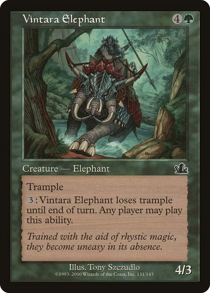Vintara Elephant · Prophecy