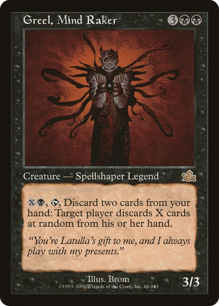 Greel, Mind Raker · Prophecy