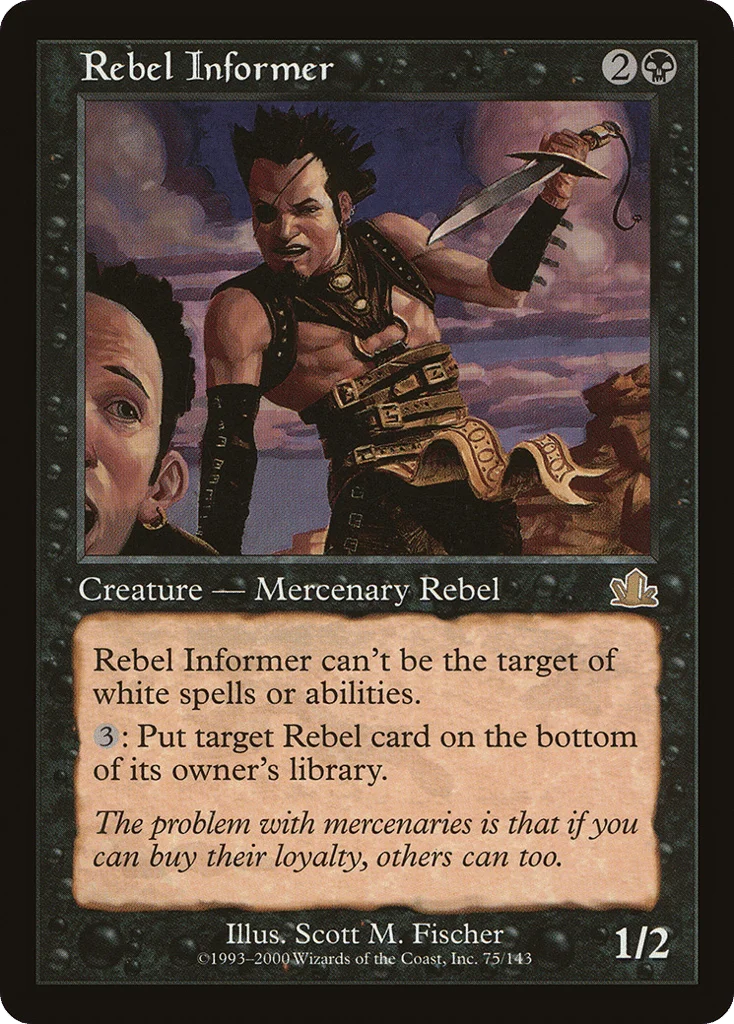 Rebel Informer · Prophecy