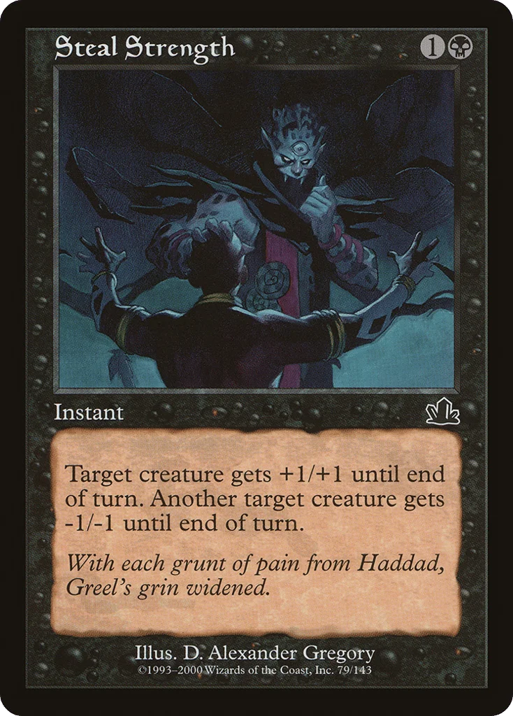 Steal Strength · Prophecy