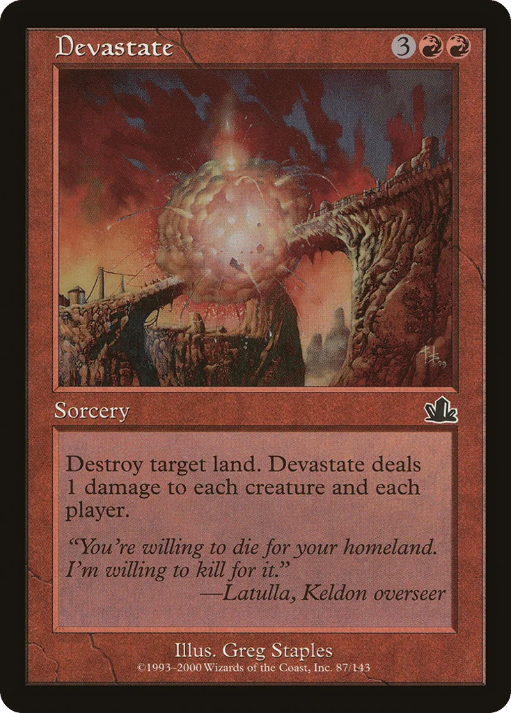 Devastate · Prophecy