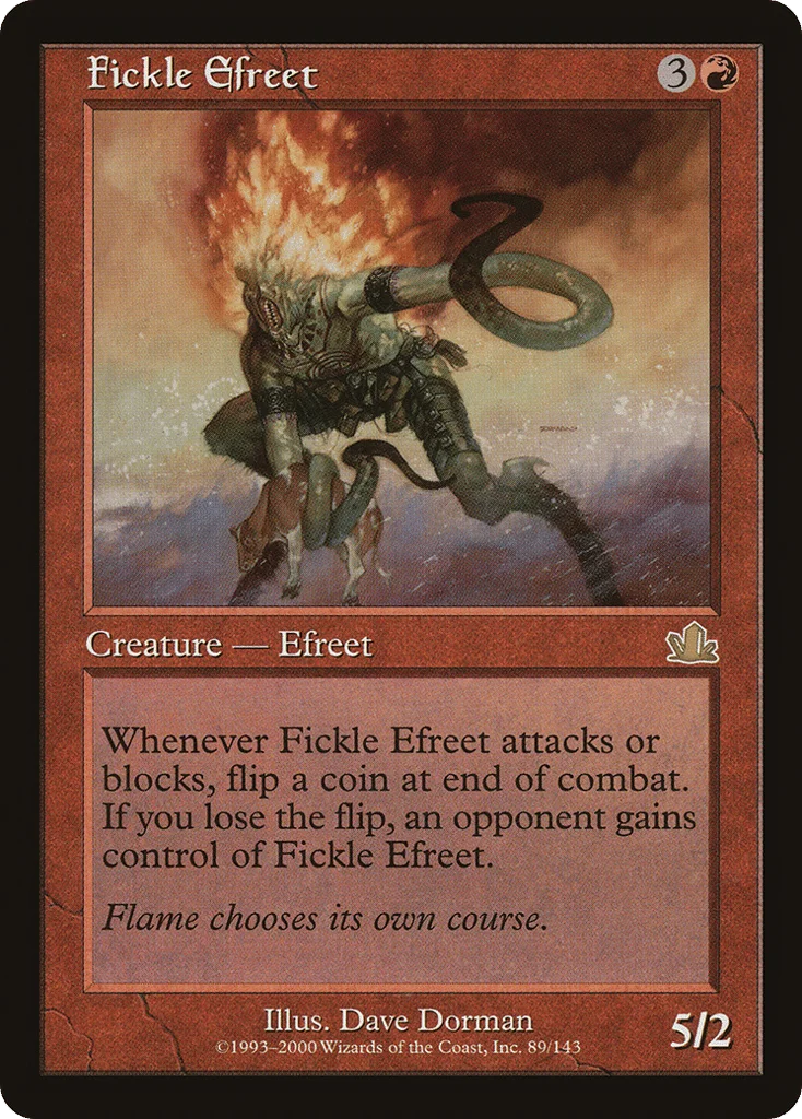Fickle Efreet · Prophecy