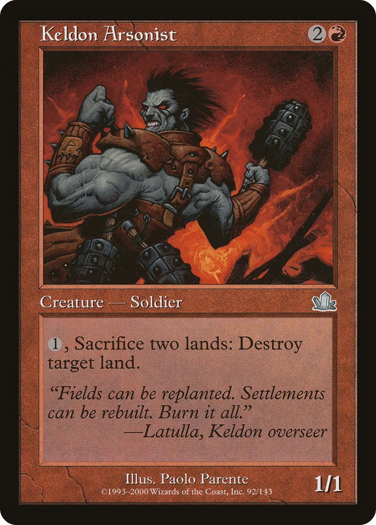 Keldon Arsonist · Prophecy