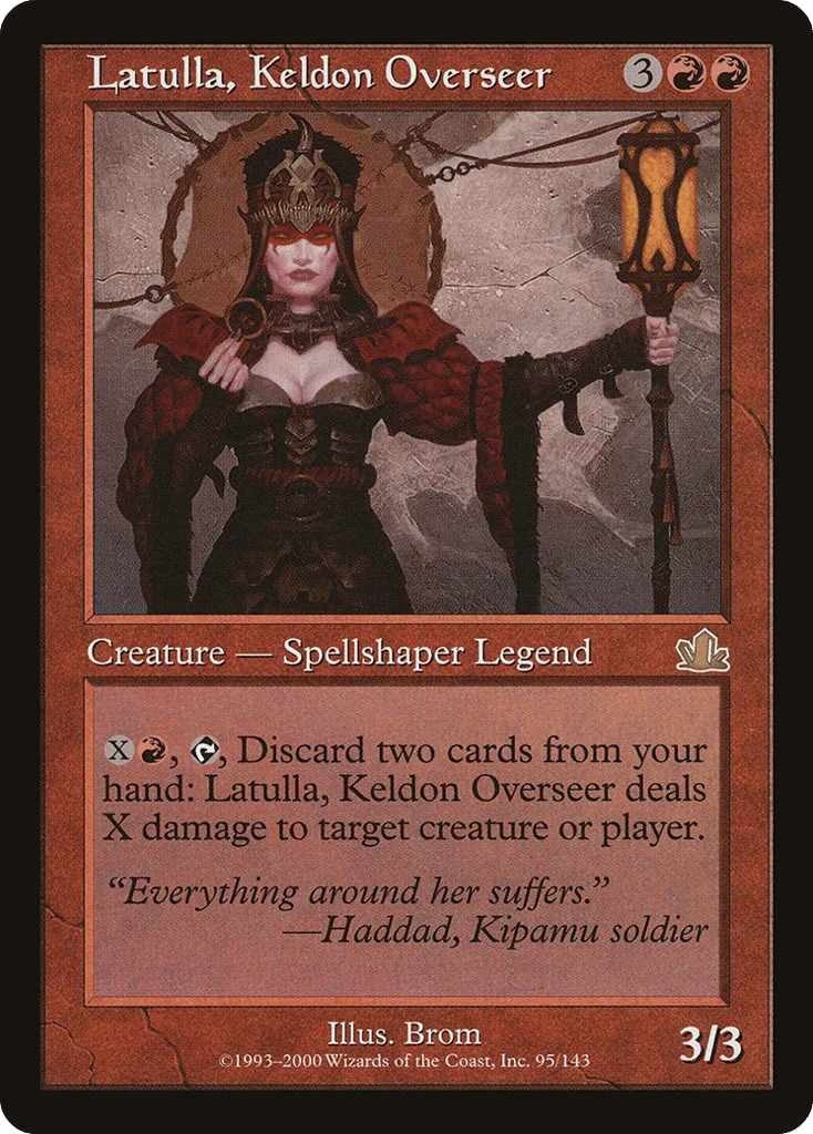 Latulla, Keldon Overseer · Prophecy