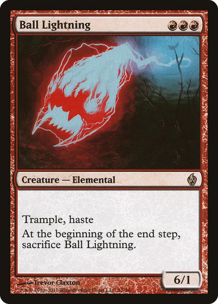 Ball Lightning · Premium Deck Series: Fire and Lightning