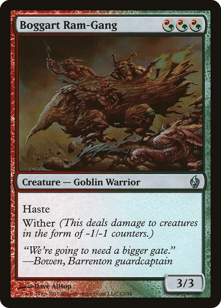Boggart Ram-Gang · Premium Deck Series: Fire and Lightning