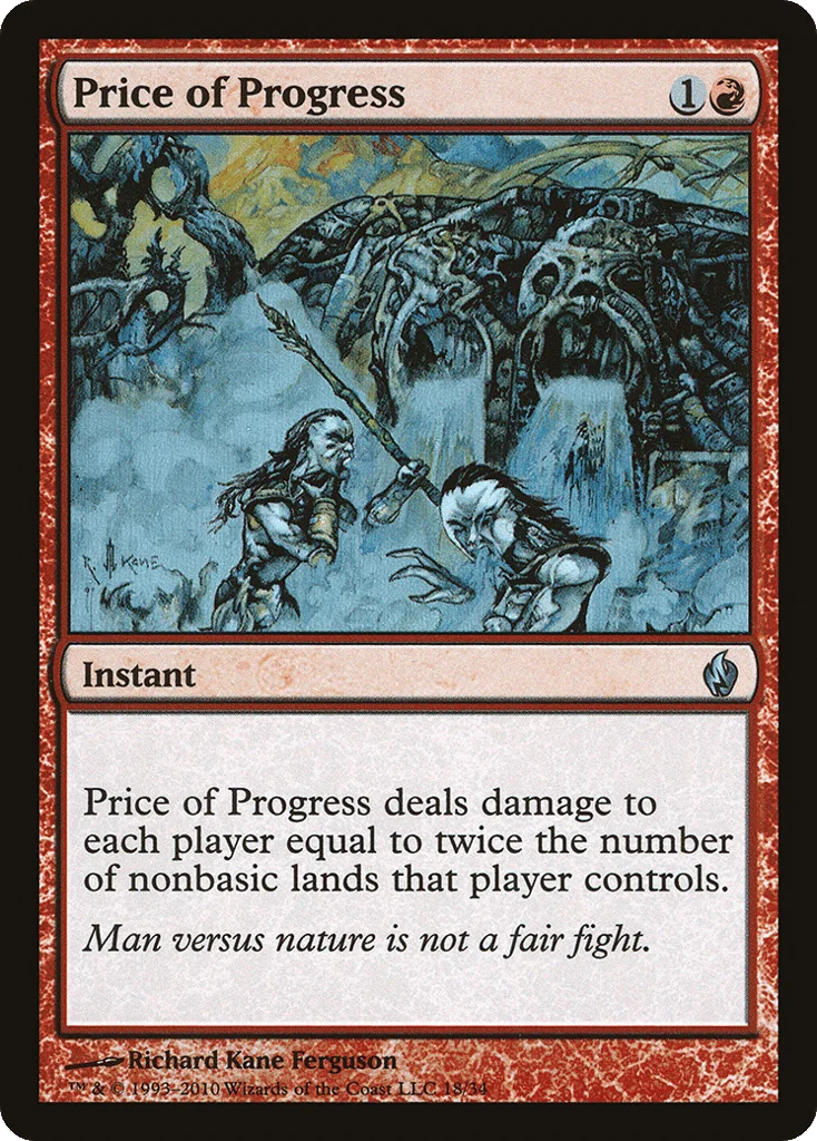 Price of Progress · Premium Deck Series: Fire and Lightning
