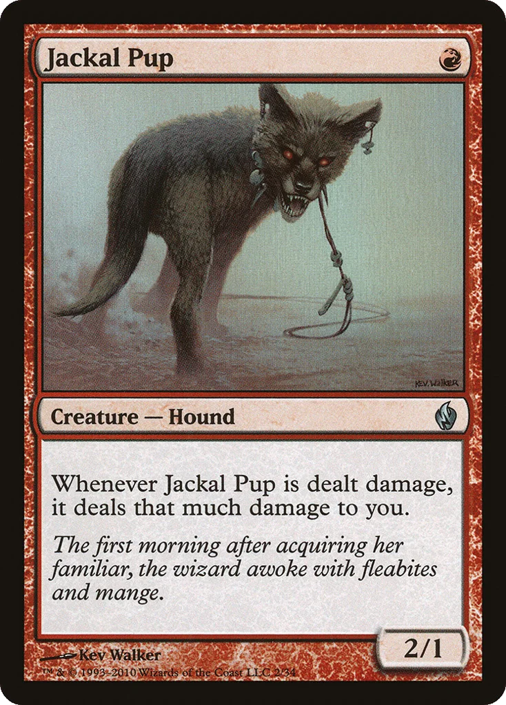 Jackal Pup · Premium Deck Series: Fire and Lightning