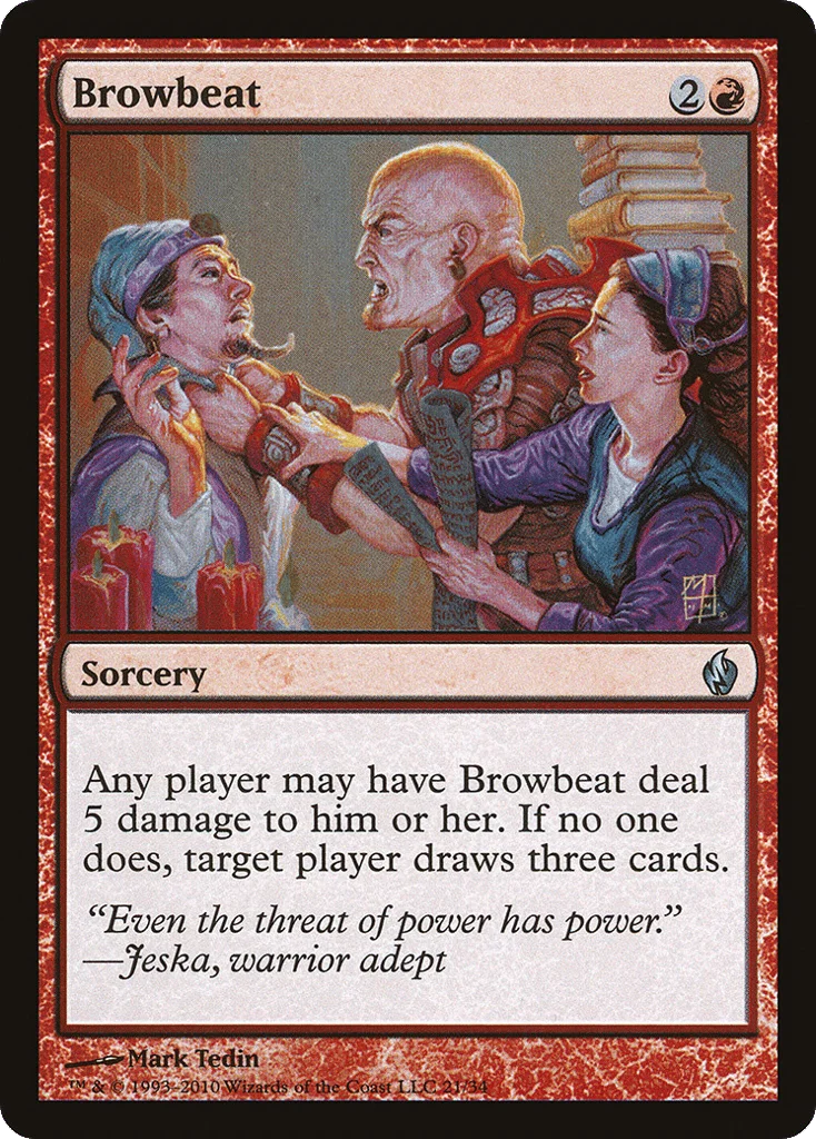 Browbeat · Premium Deck Series: Fire and Lightning