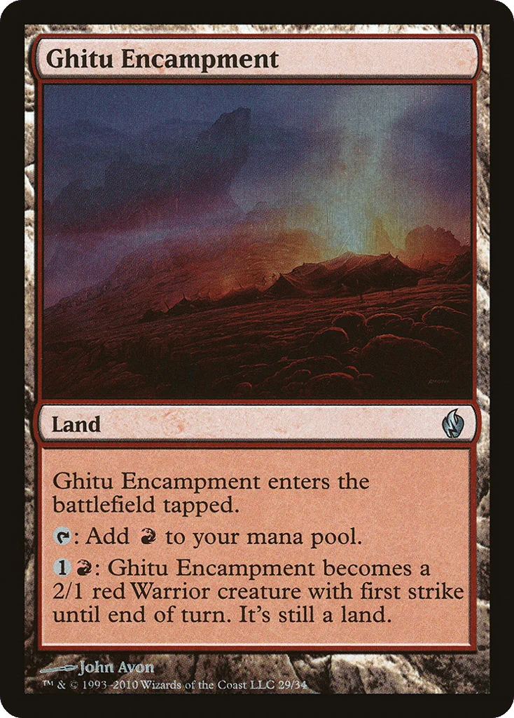 Ghitu Encampment · Premium Deck Series: Fire and Lightning