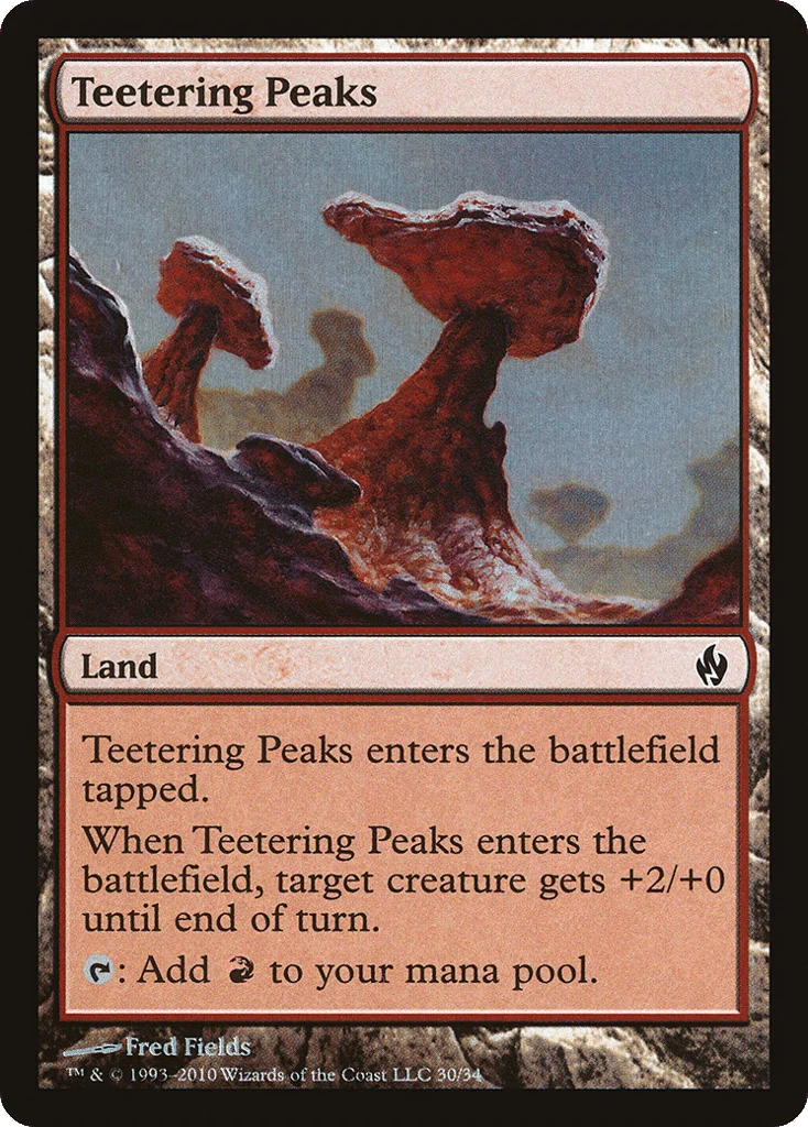 Teetering Peaks · Premium Deck Series: Fire and Lightning