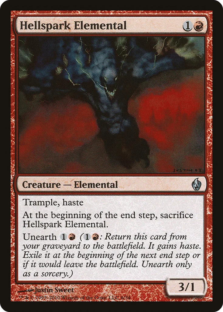Hellspark Elemental · Premium Deck Series: Fire and Lightning