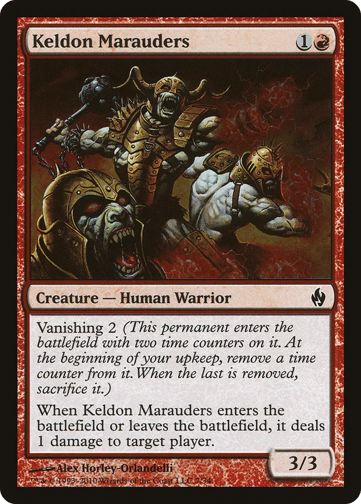 Keldon Marauders · Premium Deck Series: Fire and Lightning