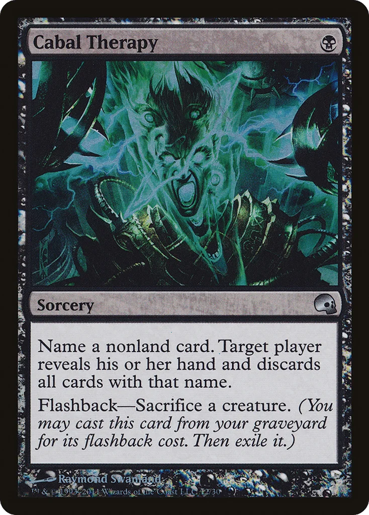 Cabal Therapy · Premium Deck Series: Graveborn