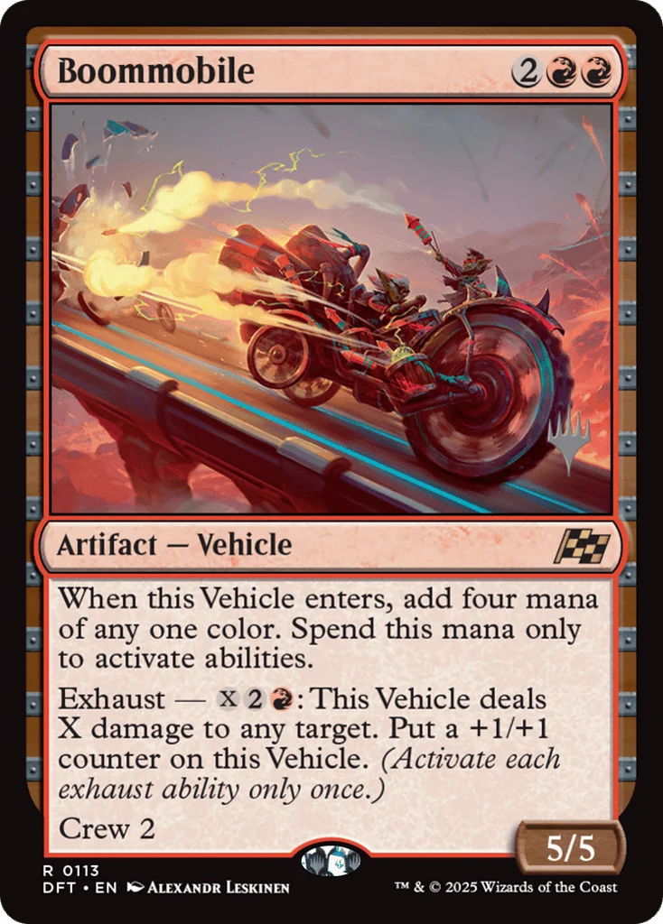Boommobile · Aetherdrift Promos