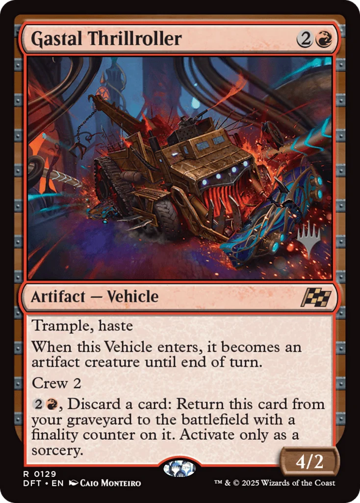 Gastal Thrillroller · Aetherdrift Promos